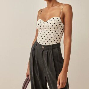 Reformation Liza Top Portofino - Size 8